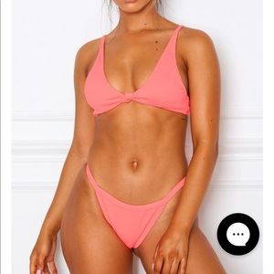 White fox boutique bikini bottoms